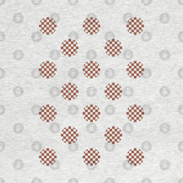 Zen Dot Pattern ICHIMATSU red by ZEN8works